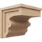 Ekena Millwork 12"W x 12"D x 12"H Wide Highland Rough Cedar Woodgrain TimberThane Corbel, Primed Tan CORUR12X12X12HLDRCPR - alternate 1